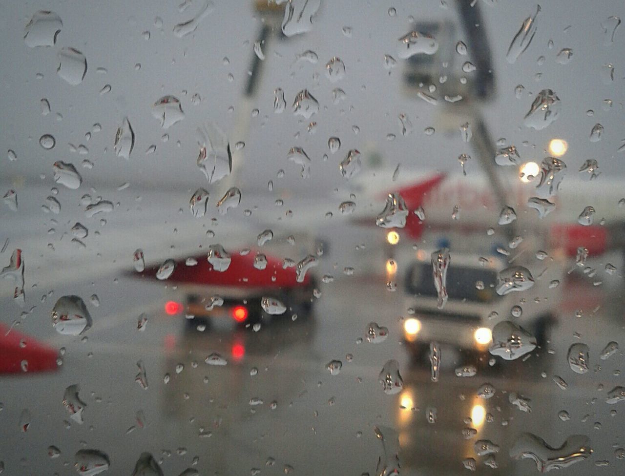 RAINDROPS ON ROAD