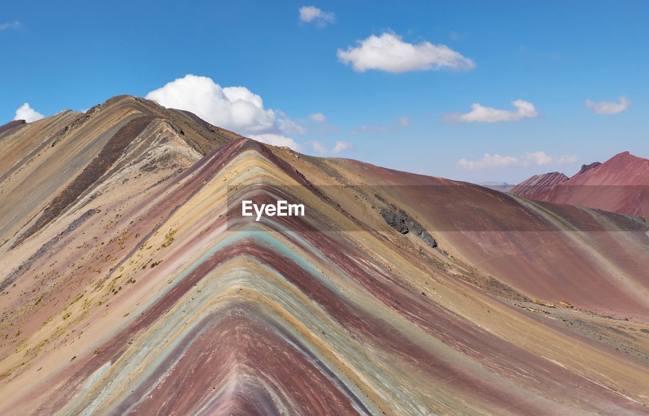 Peru - rainbowmountains. montana vinicunca, 5000 m above normal.