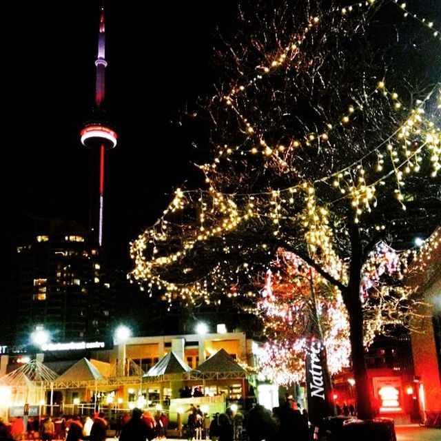 PEOPLE ENJOYING AT NIGHT