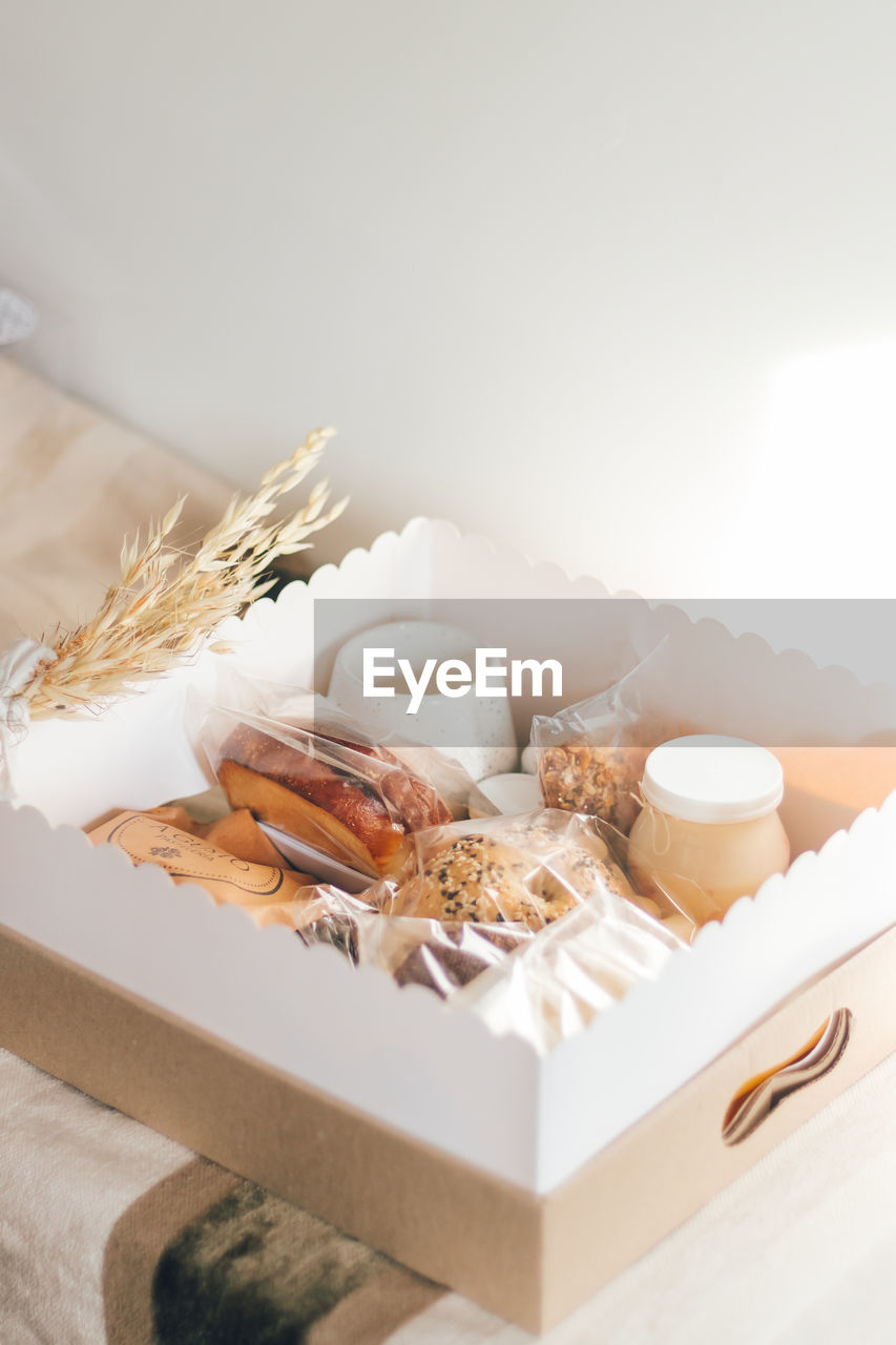food on table
