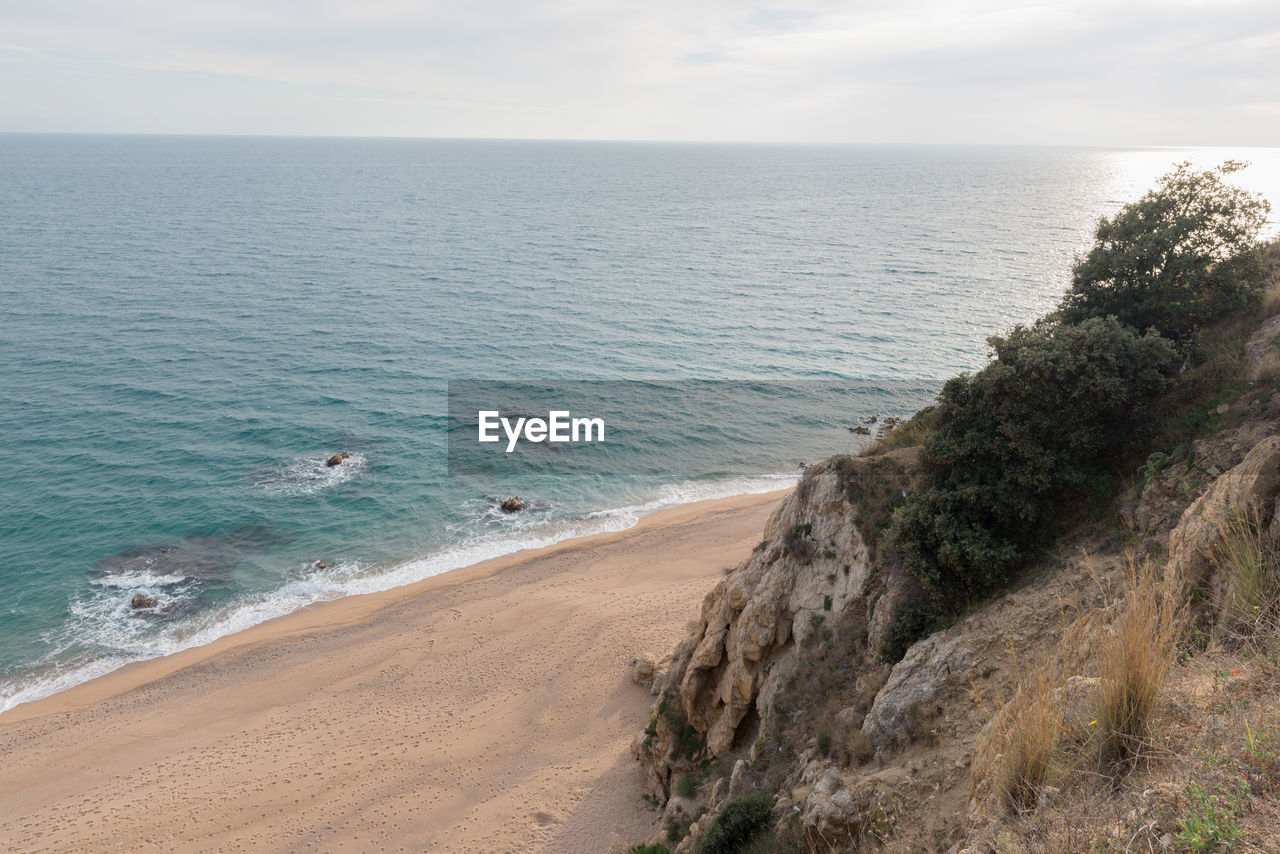 Scenic view of beach