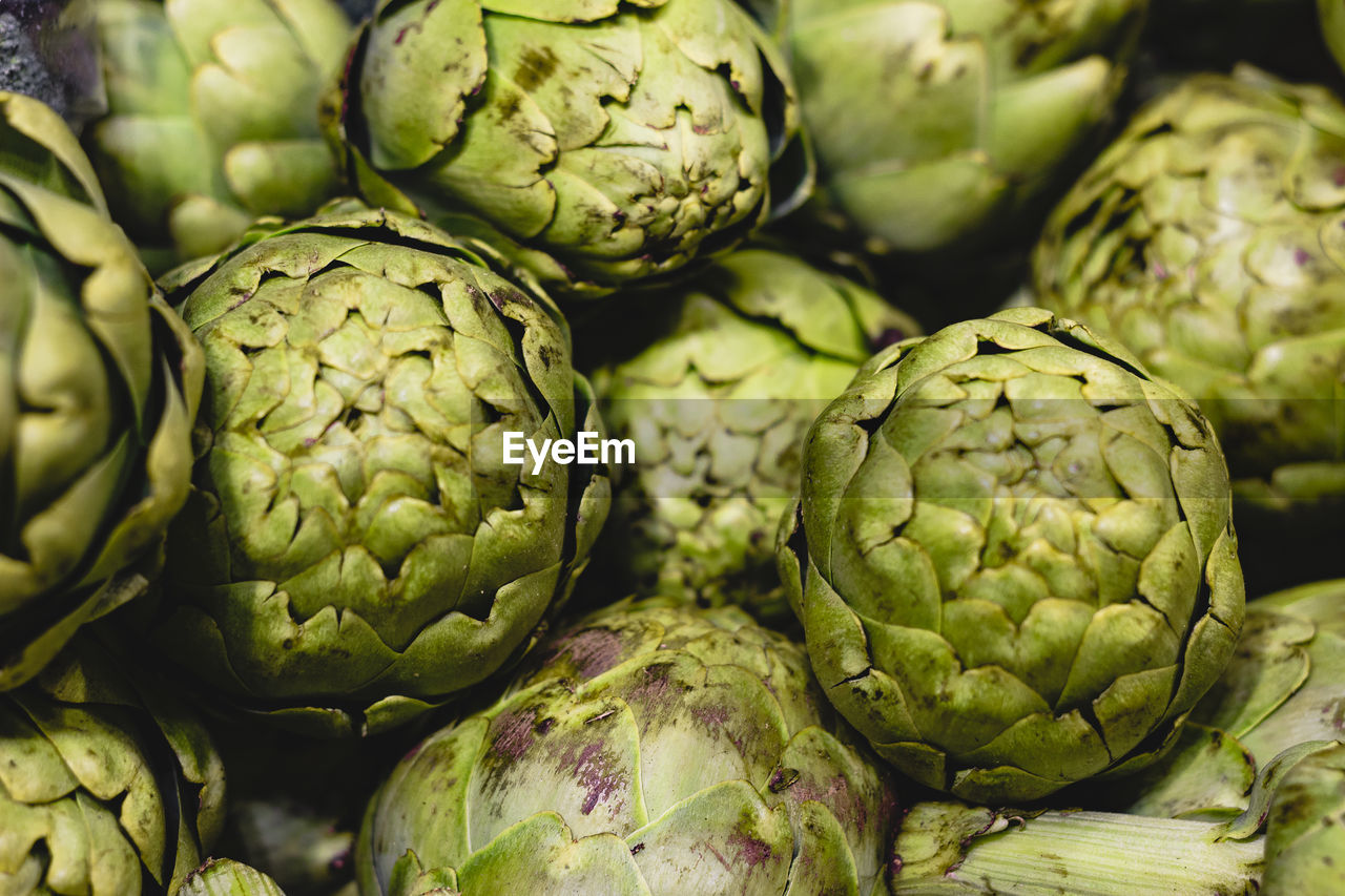 Full frame shot of vegetables at market