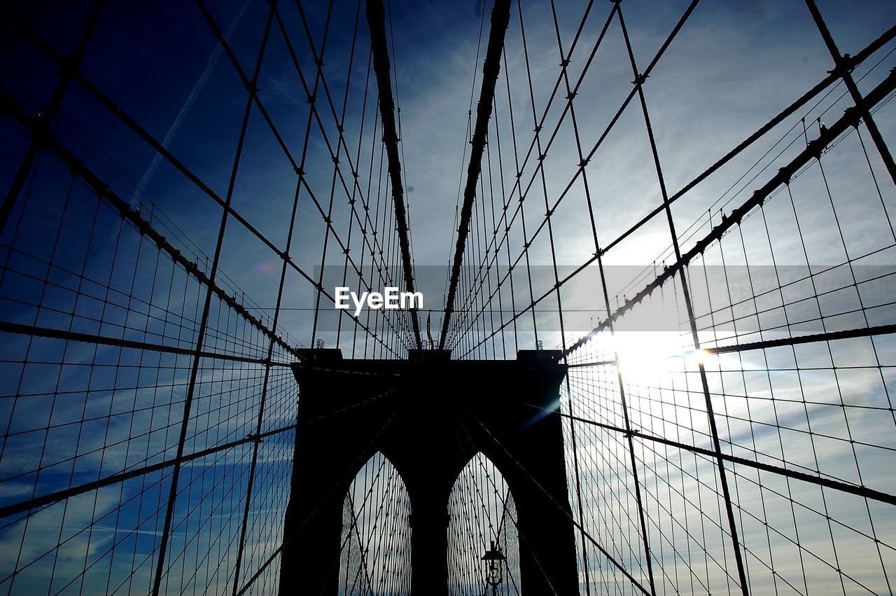 LOW ANGLE VIEW OF BRIDGE AGAINST SKY