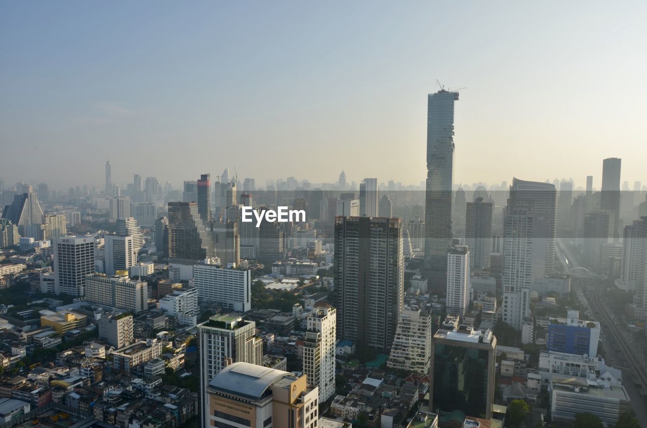 Cityscape against sky