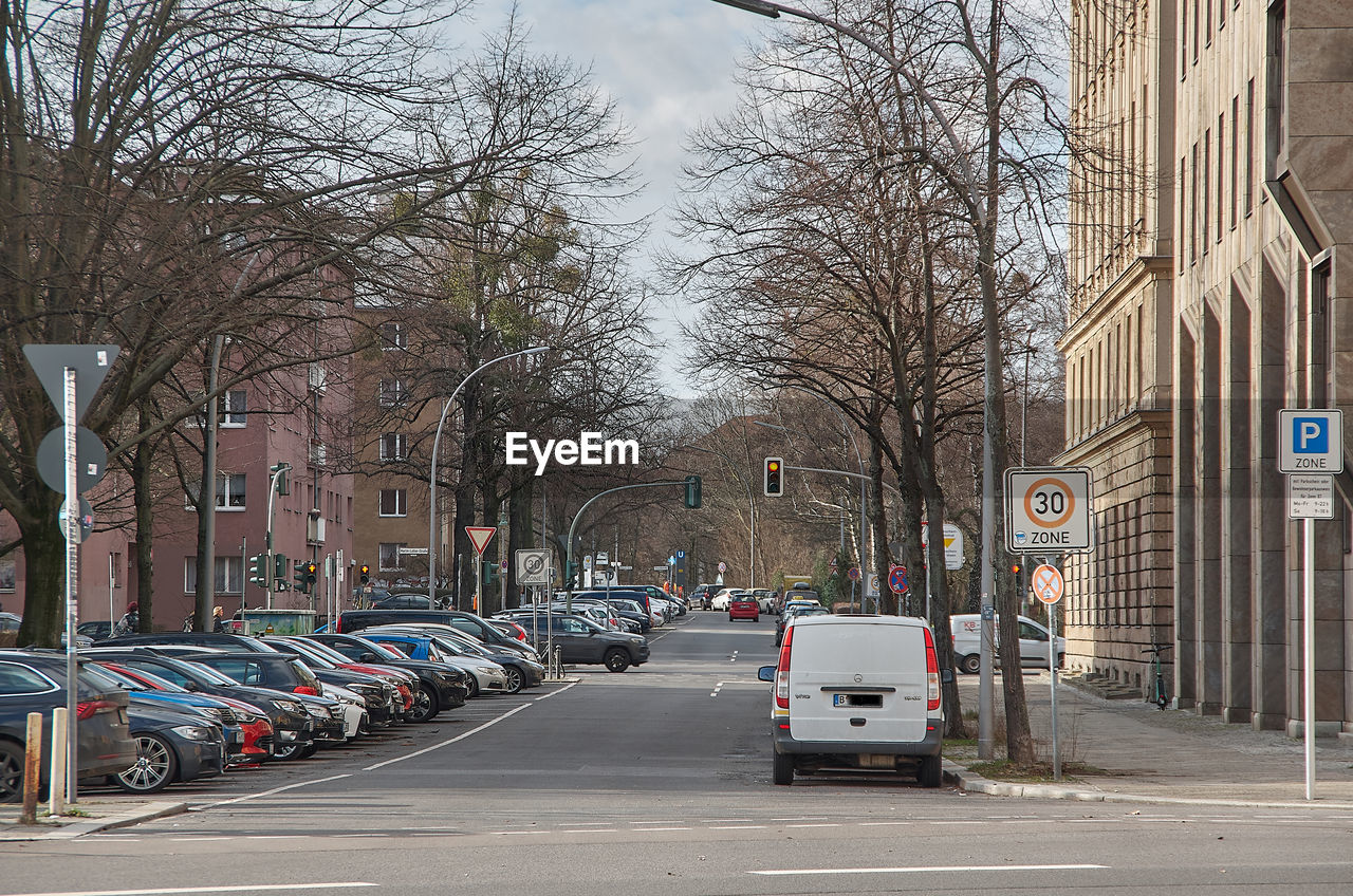 people on street