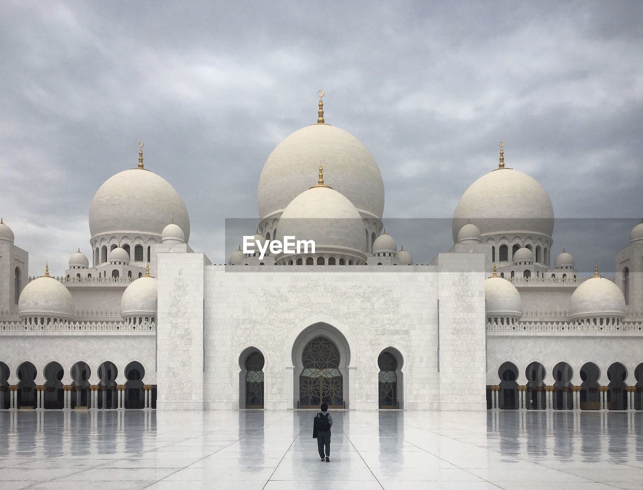 Mosque against sky