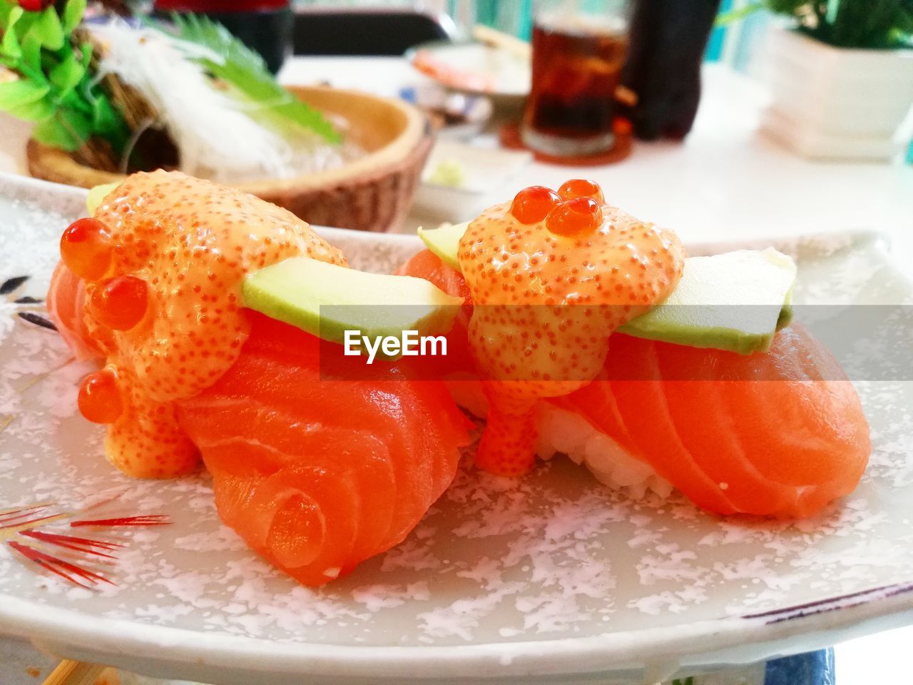 CLOSE-UP OF FRUITS IN PLATE