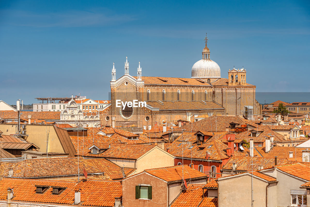 Red roofs and churches