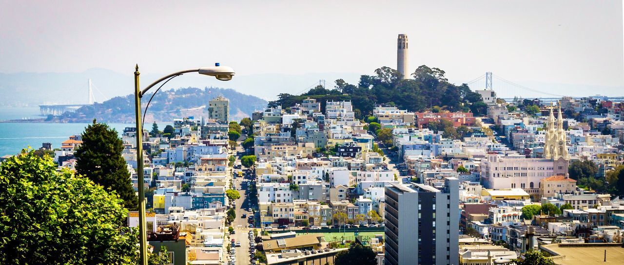 VIEW OF CITY AGAINST SKY