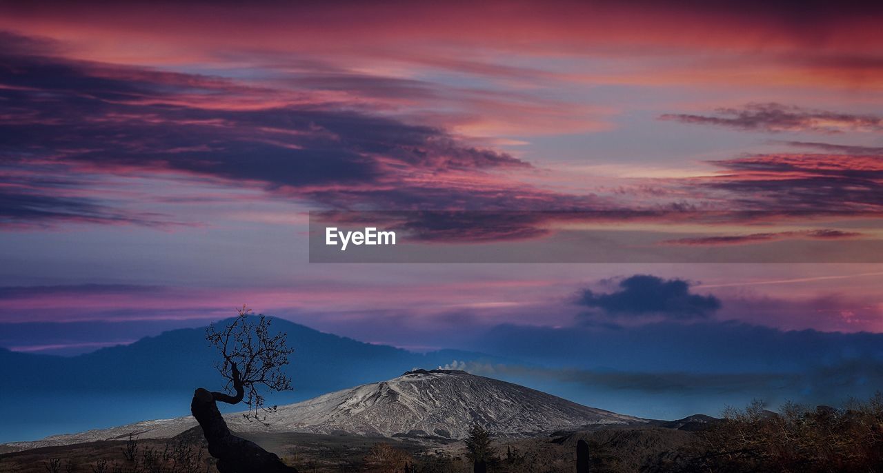 The mountains are the beginning and the end of every natural scenery.