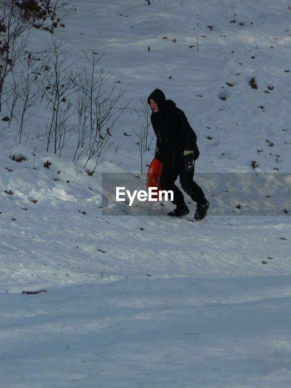 GIRL IN SNOW