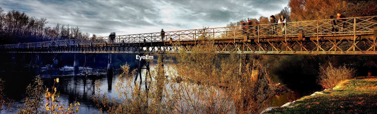 BRIDGE AGAINST SKY