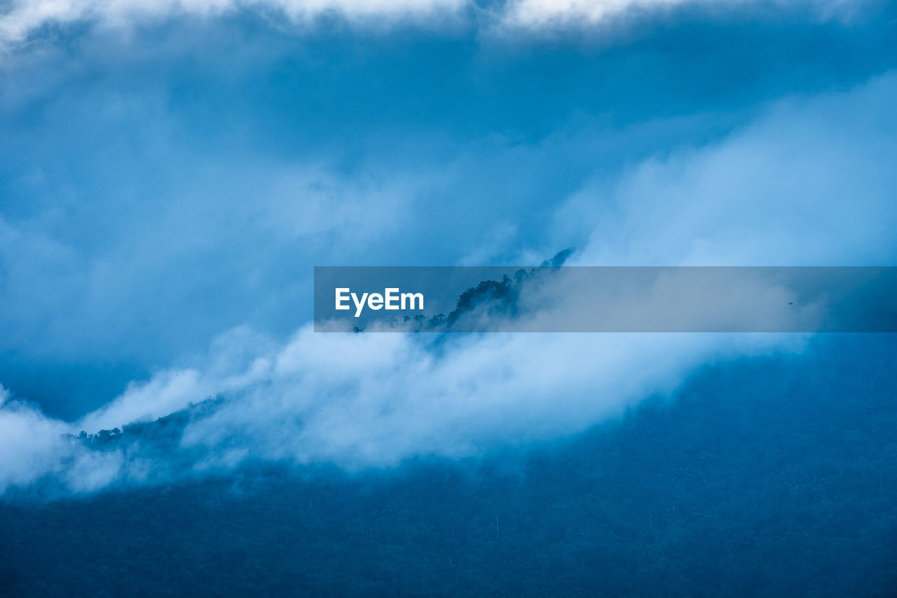 Low angle view of clouds in sky