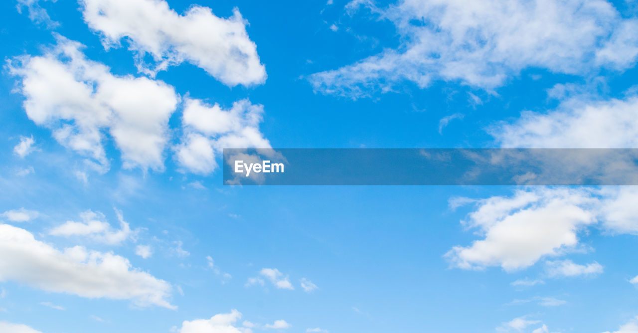 Low angle view of clouds in sky