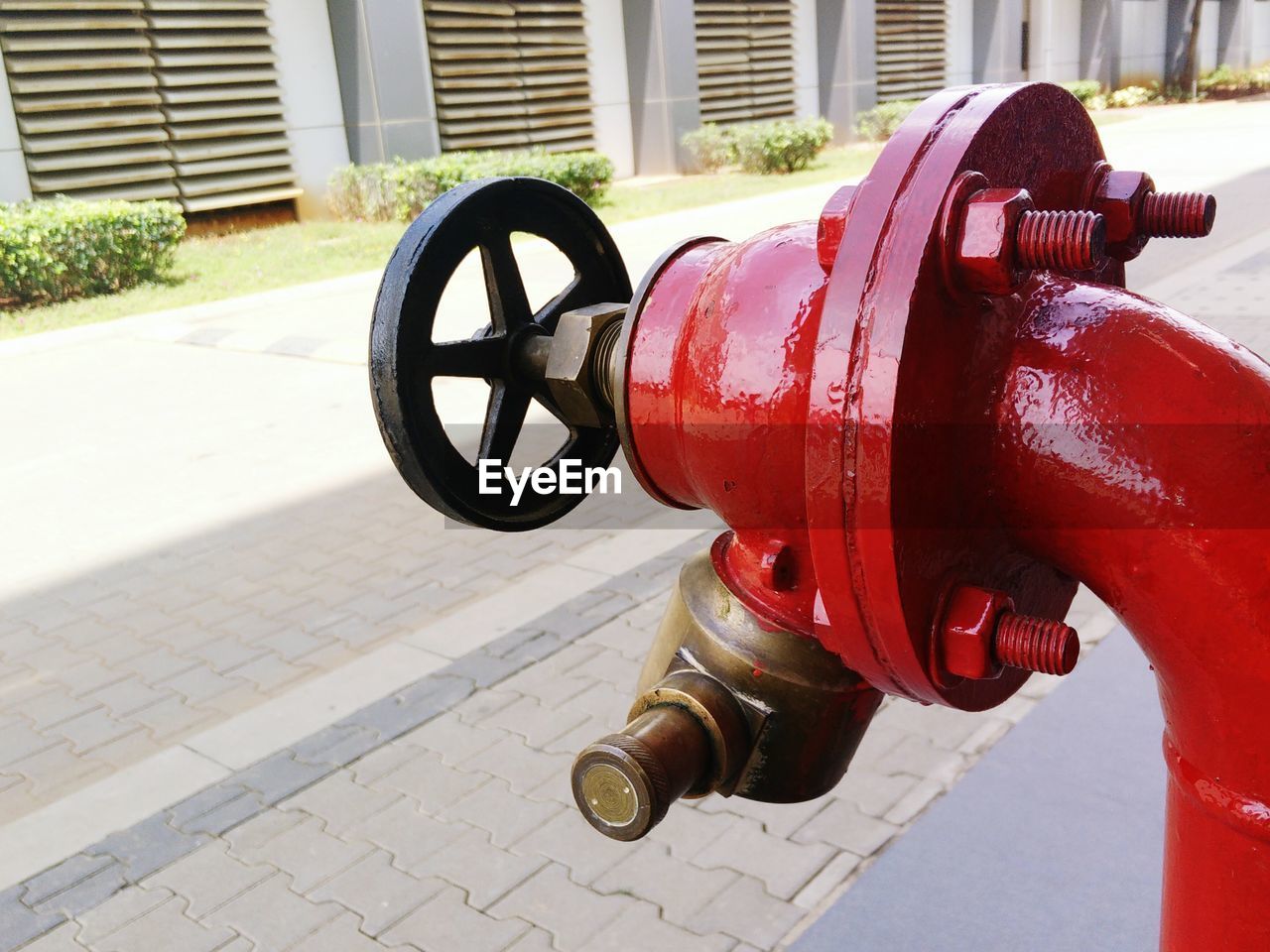 RED FIRE HYDRANT