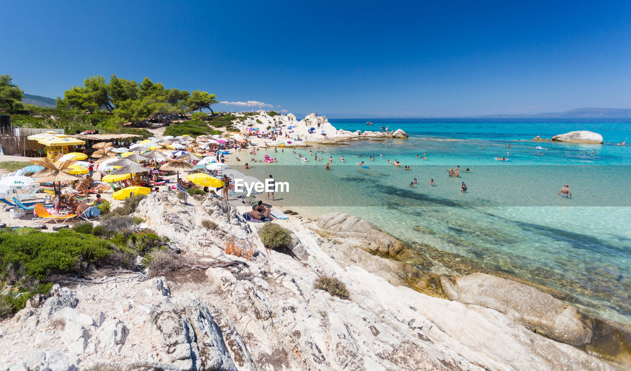 Scenic view of beach