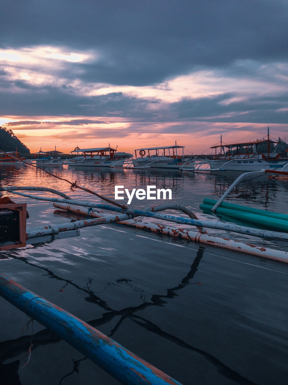 HARBOR AT SUNSET