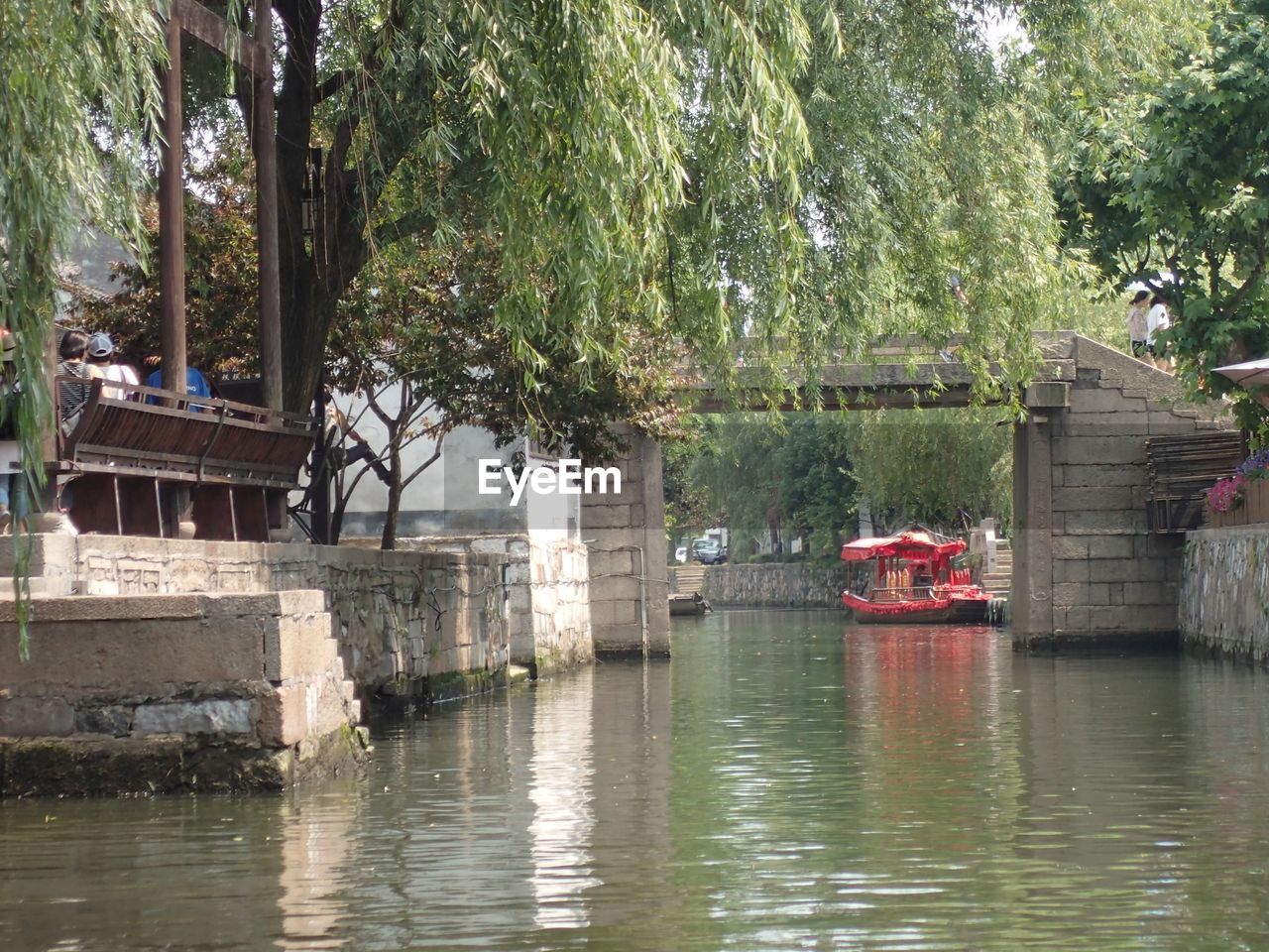 SCENIC VIEW OF RIVER BY TREE