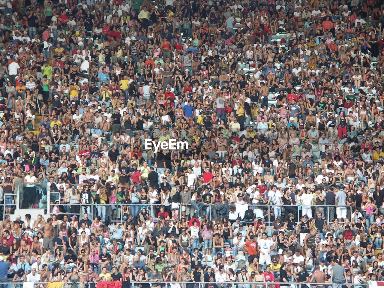 Full frame shot of people at stadium
