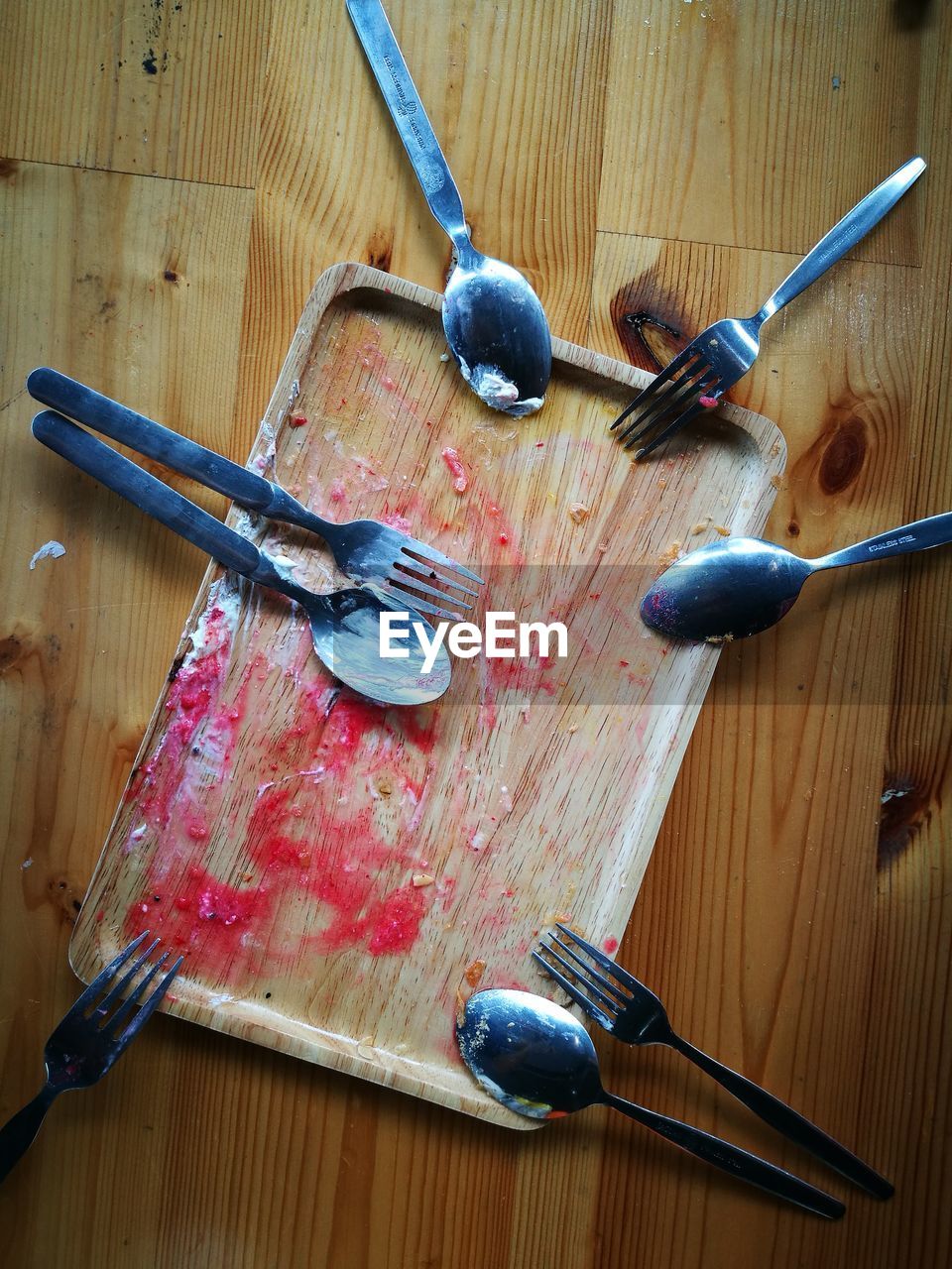 CLOSE-UP OF EYEGLASSES ON TABLE