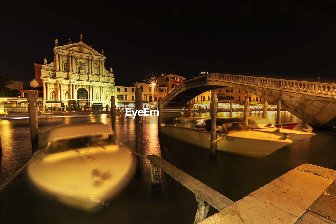 ARCH BRIDGE AT NIGHT
