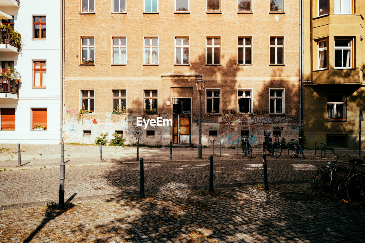 STREET BY BUILDING