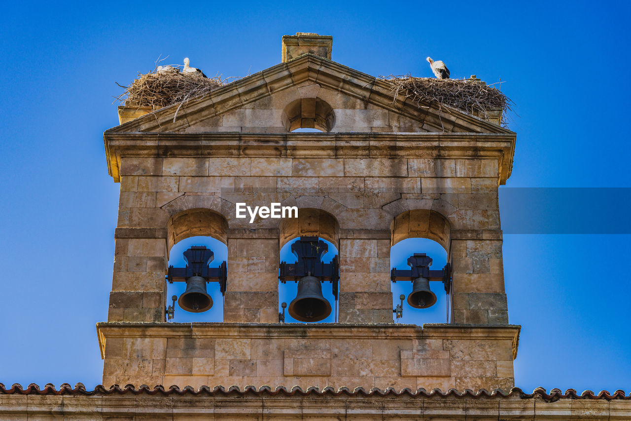 low angle view of historic building