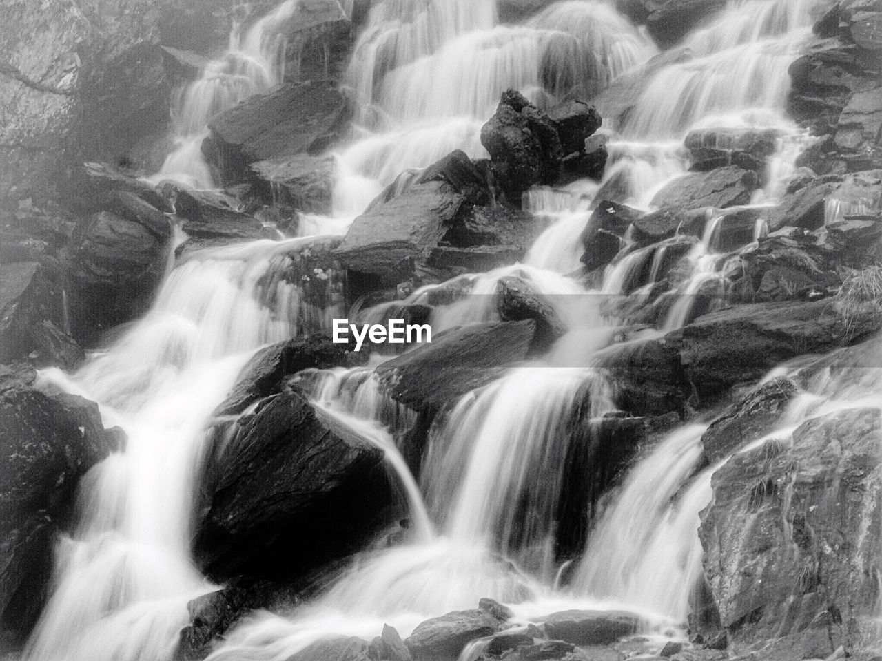 VIEW OF WATERFALL
