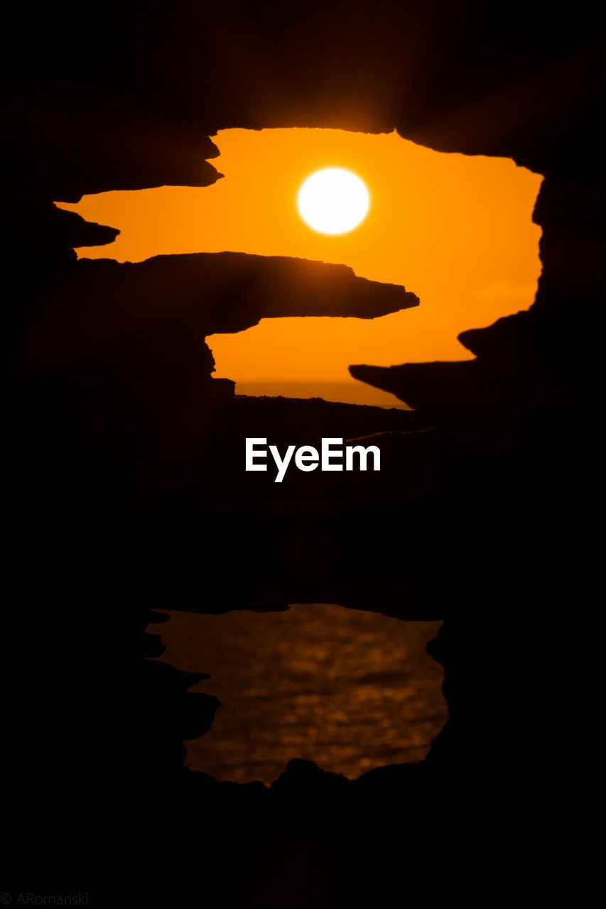 SCENIC VIEW OF SUNSET