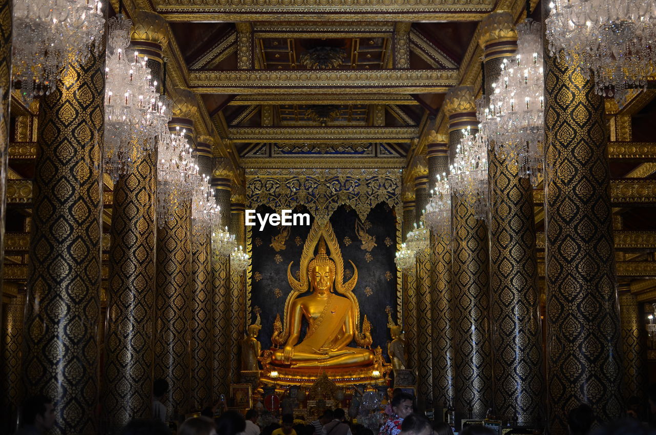 Buddha statue in temple