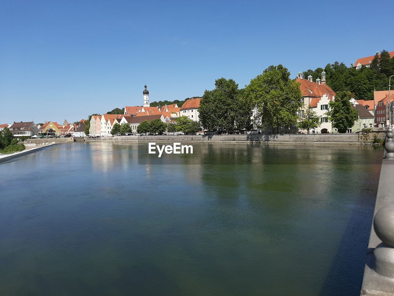 Buildings at waterfront