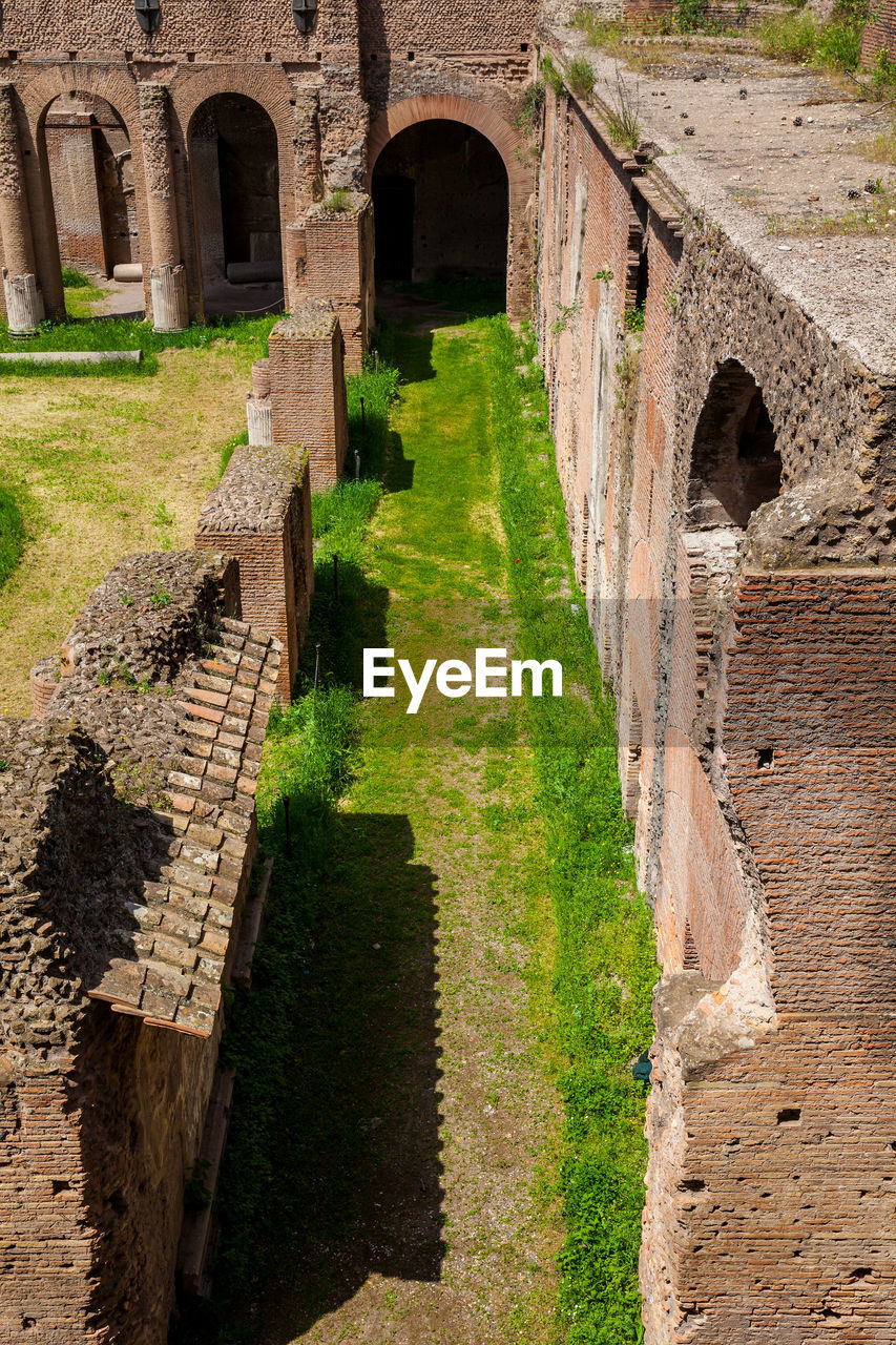 VIEW OF OLD RUINS