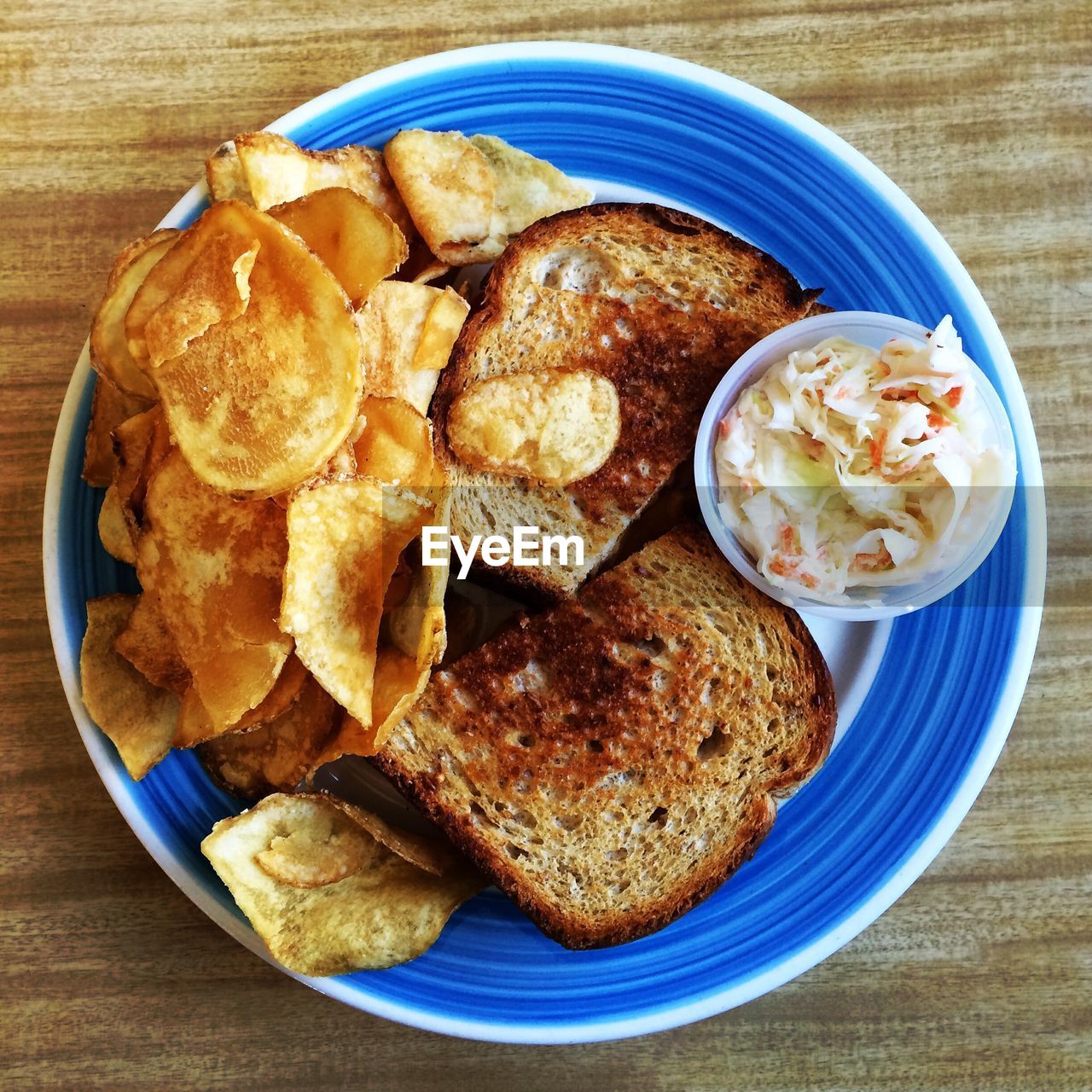 Close-up of served food