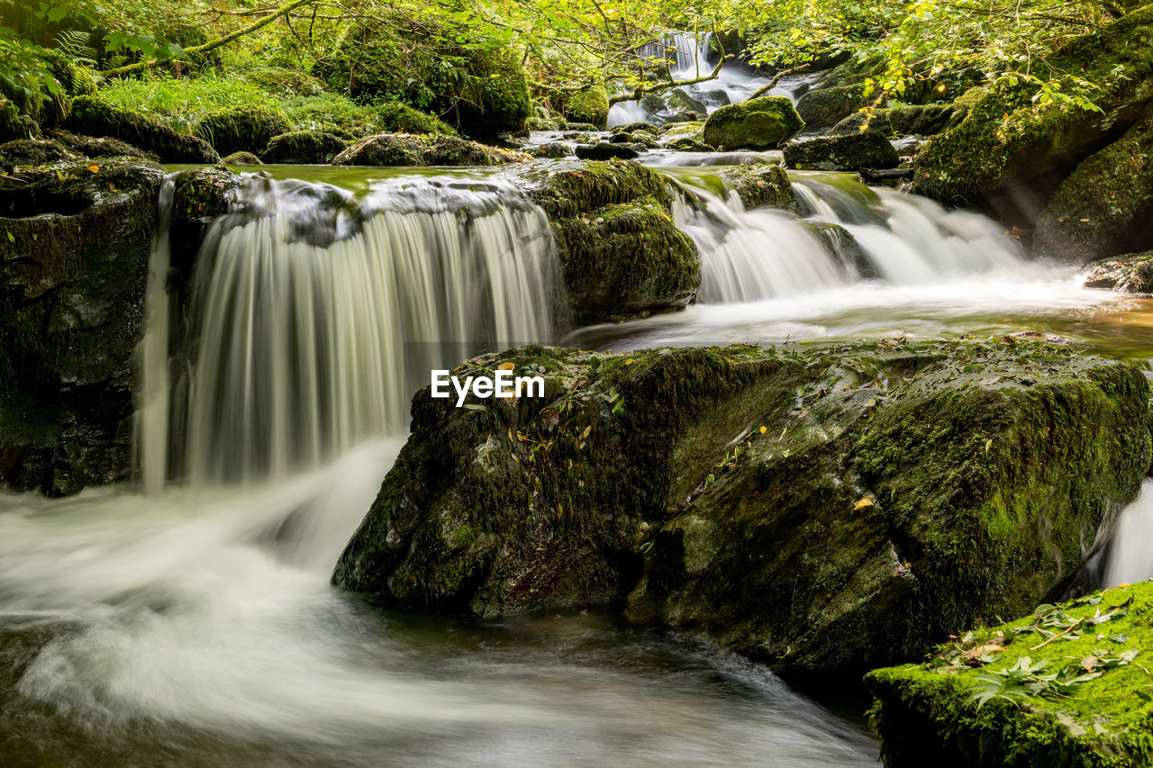 SCENIC VIEW OF WATERFALL