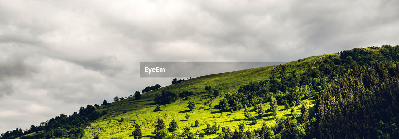 Panoramic view of landscape against sky