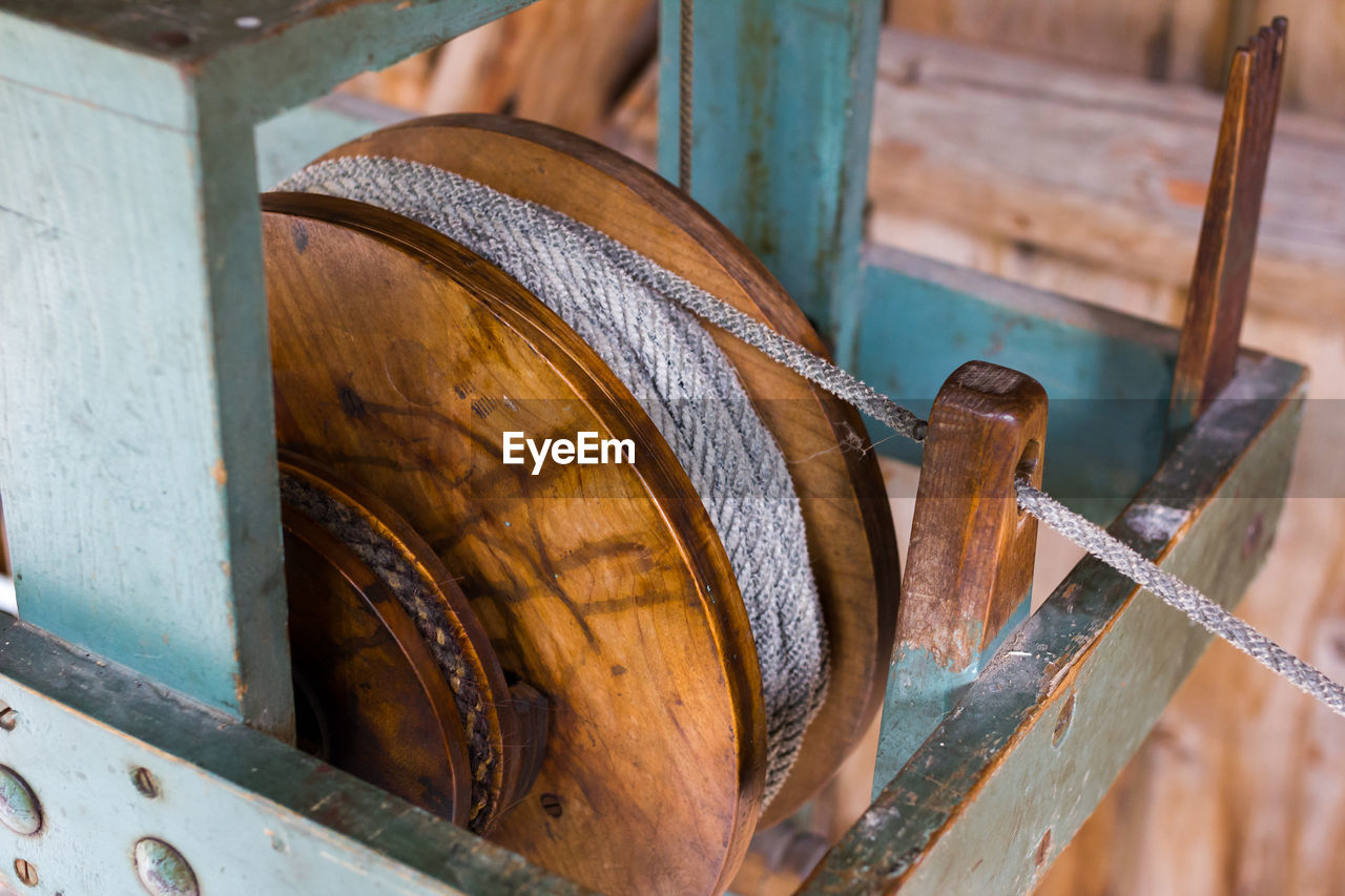 CLOSE UP OF WOODEN WOOD