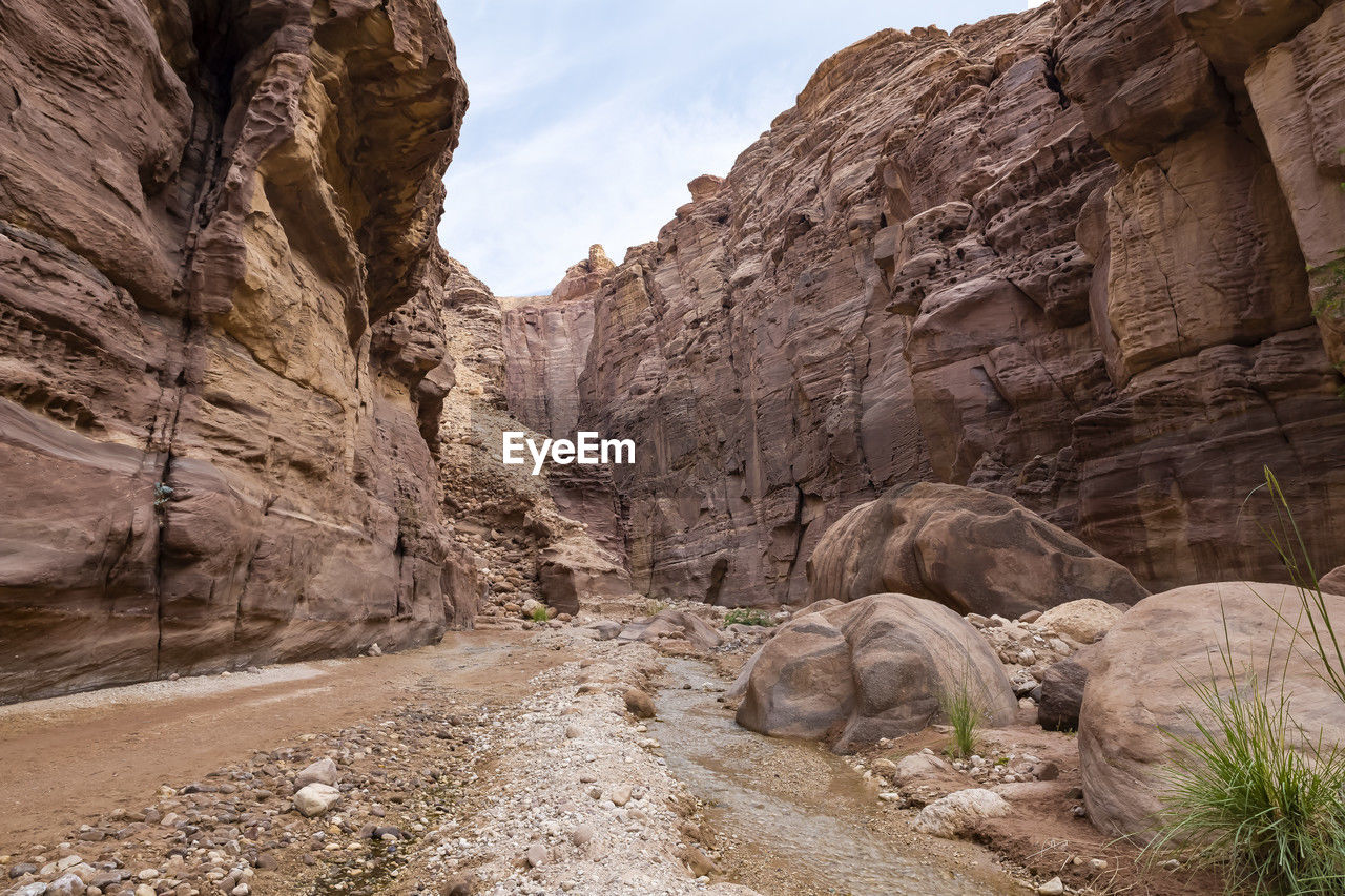 rock formations on mountain