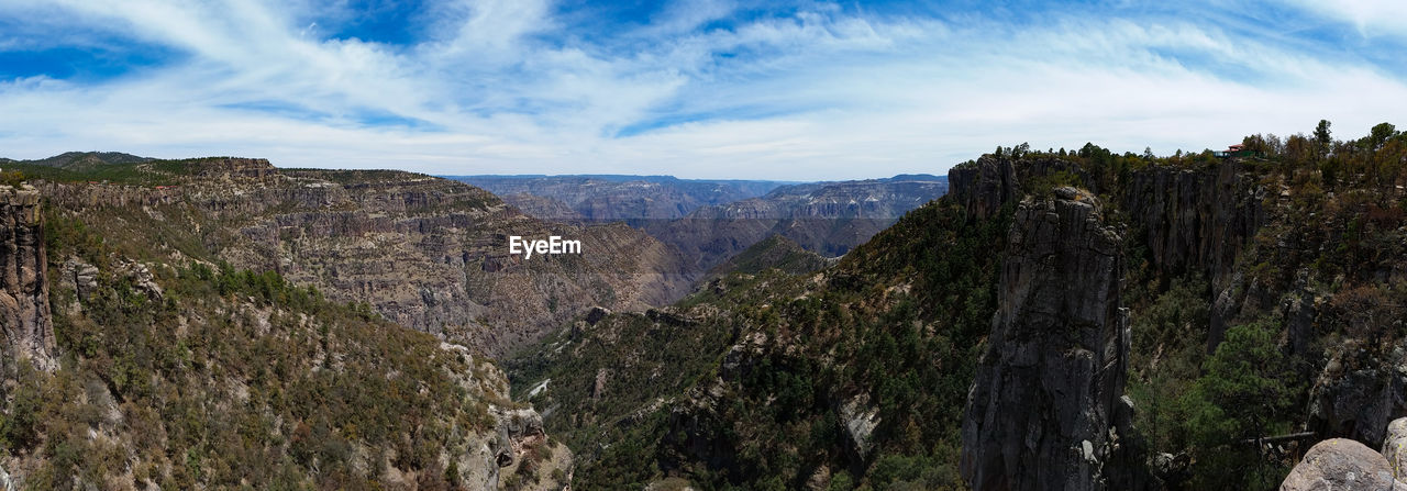 PANORAMIC VIEW OF LANDSCAPE AND MOUNTAIN AGAINST SKY