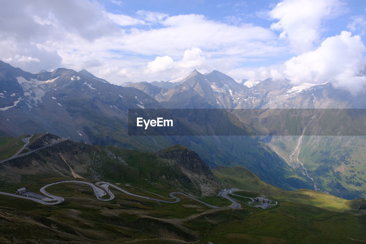 SCENIC VIEW OF SNOWCAPPED MOUNTAIN AGAINST SKY