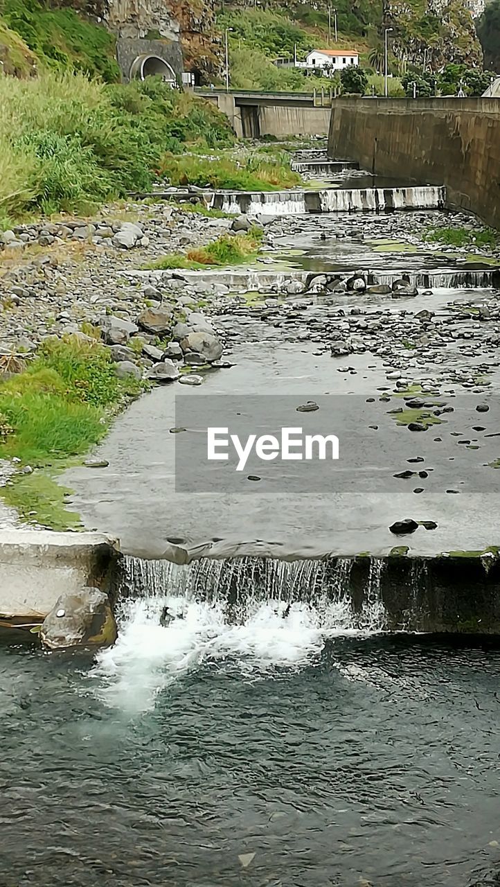 SCENIC VIEW OF RIVER WITH TREES IN BACKGROUND