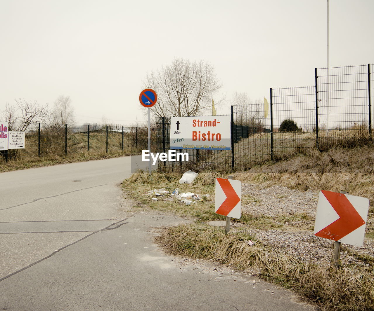 SIGNBOARD ON ROAD