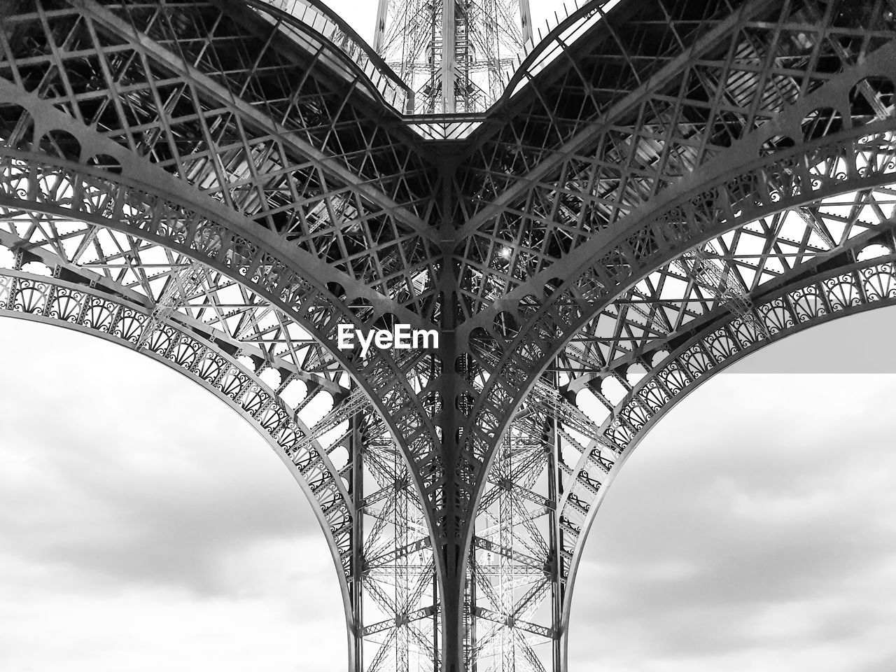 LOW ANGLE VIEW OF COMMUNICATIONS TOWER