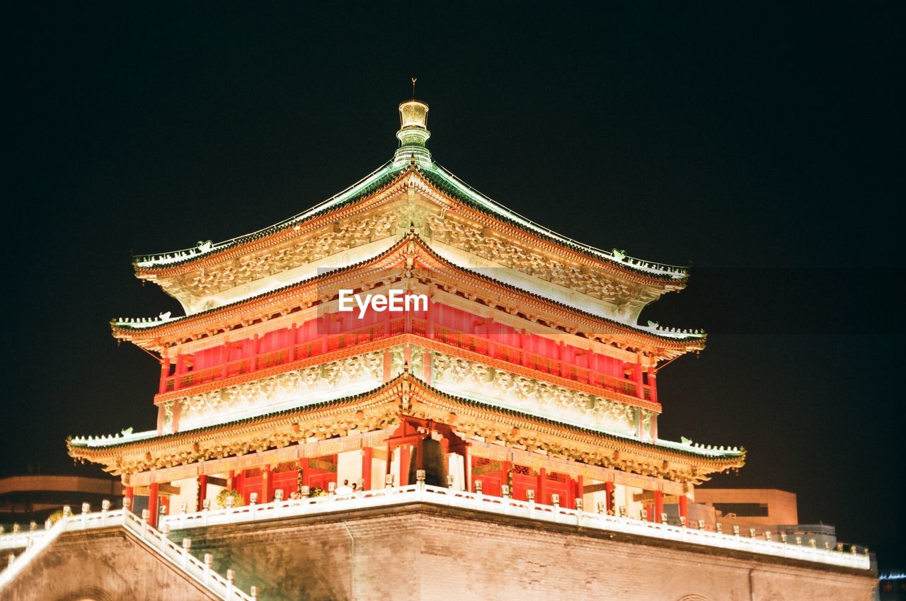 LOW ANGLE VIEW OF TEMPLE AGAINST SKY