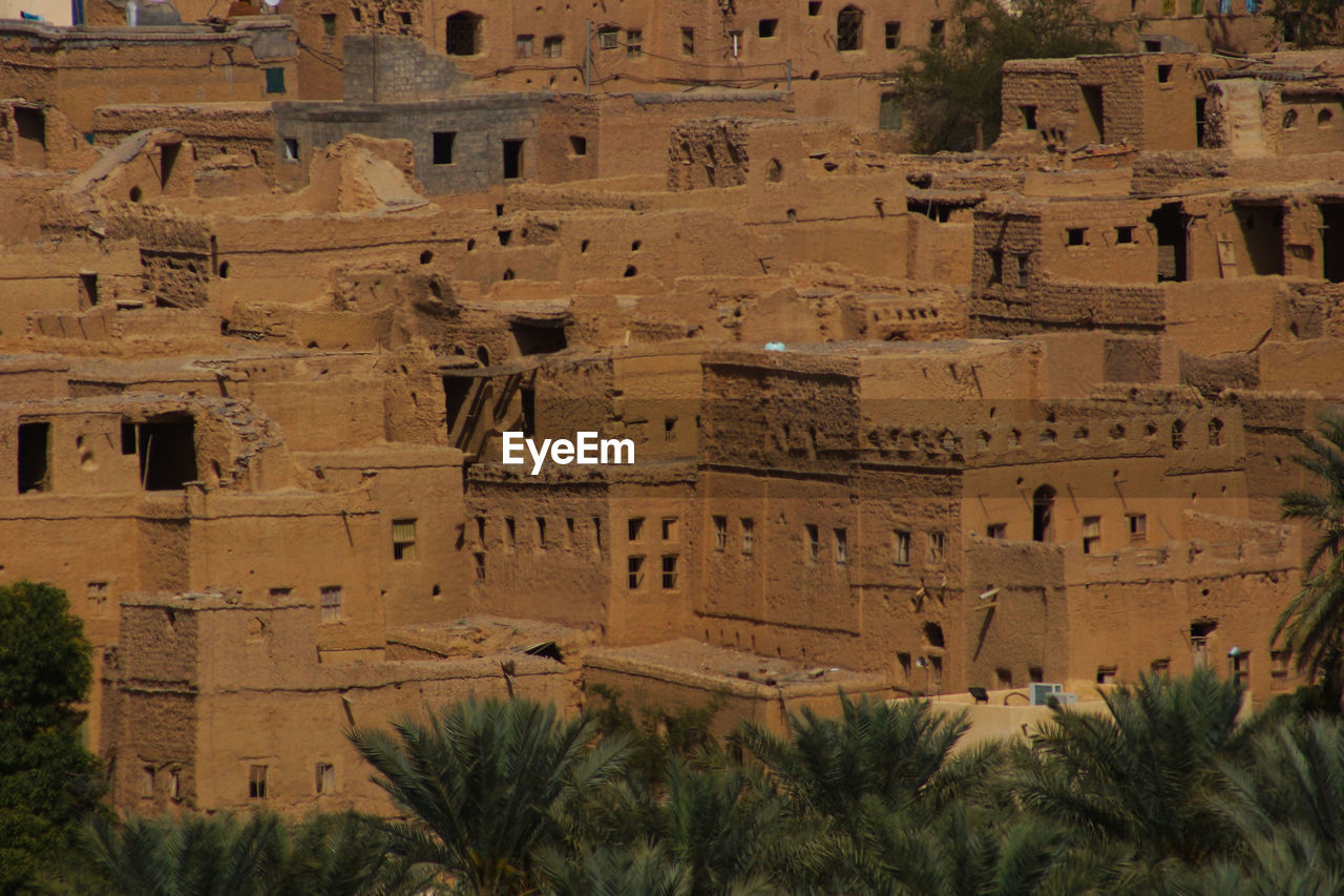 Old buildings at bahla