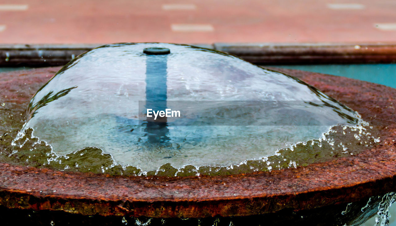 Antique garden fountain, presidential palace, new delhi