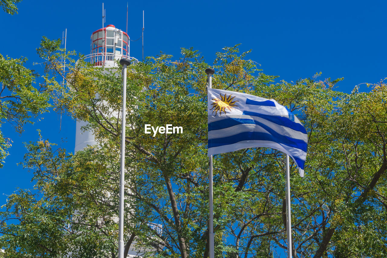 LOW ANGLE VIEW OF FLAG AGAINST SKY