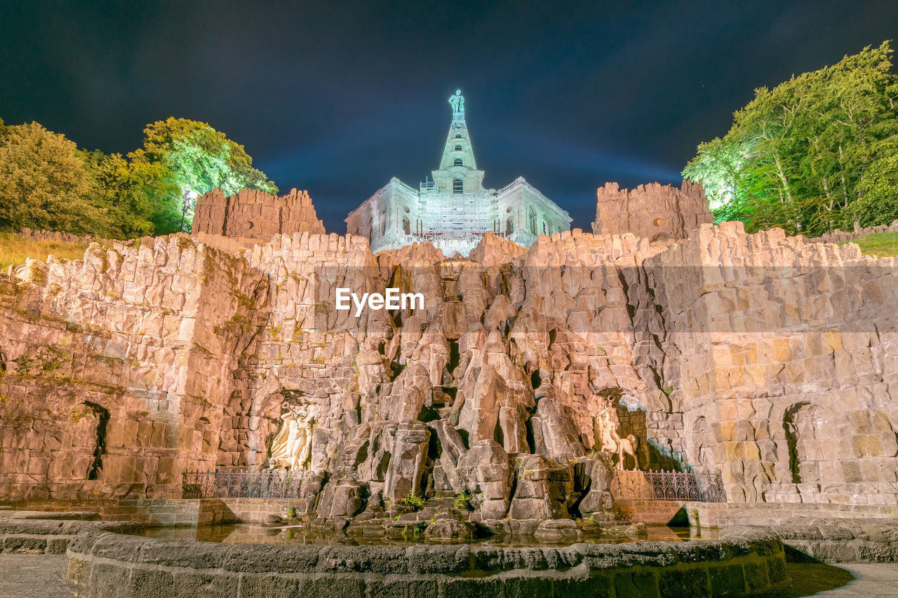 PANORAMIC VIEW OF TEMPLE