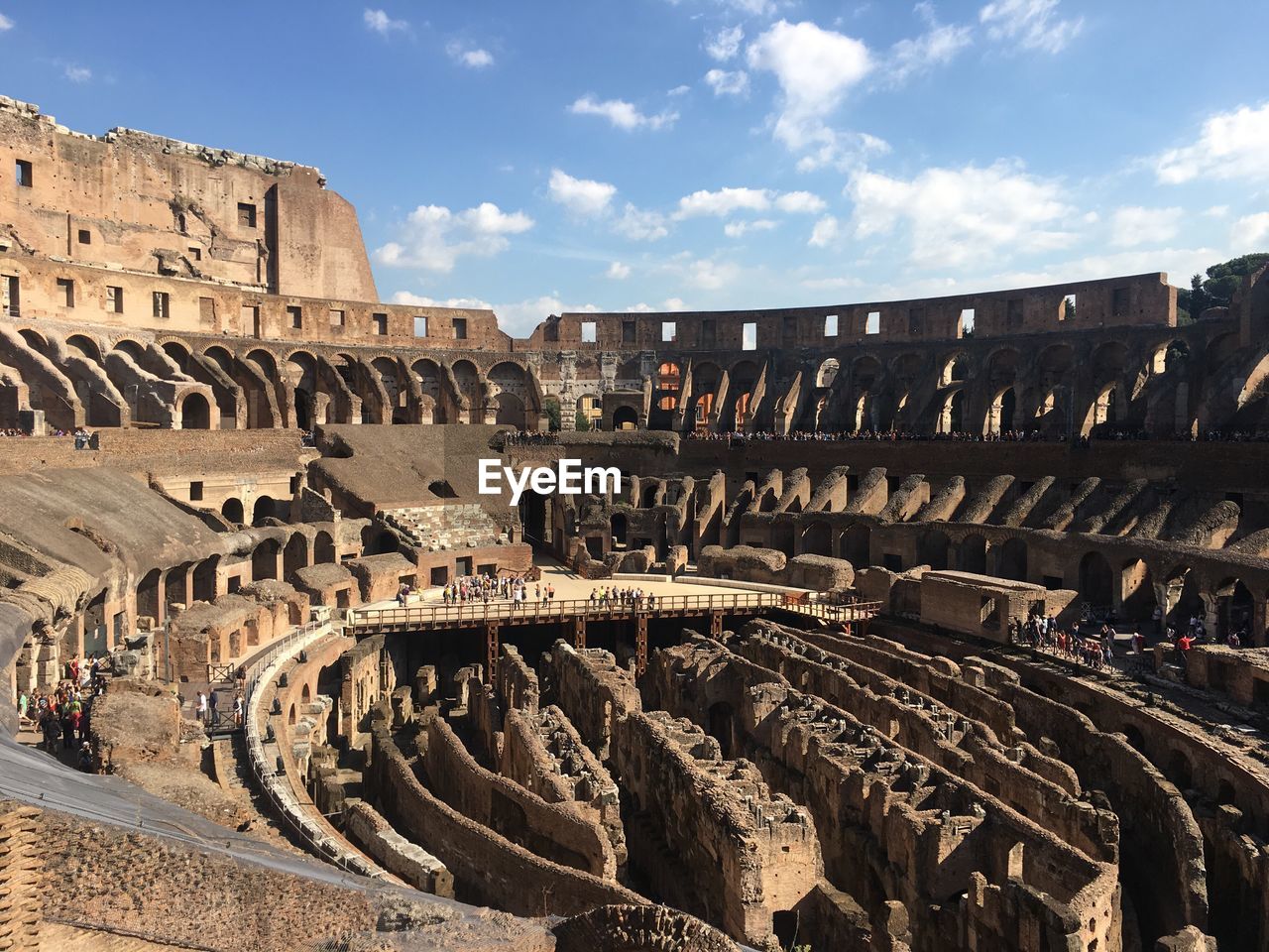 Coliseum against sky