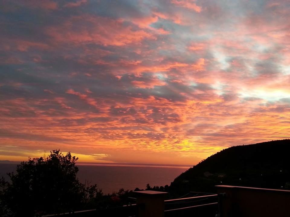 SCENIC VIEW OF SEA DURING SUNSET