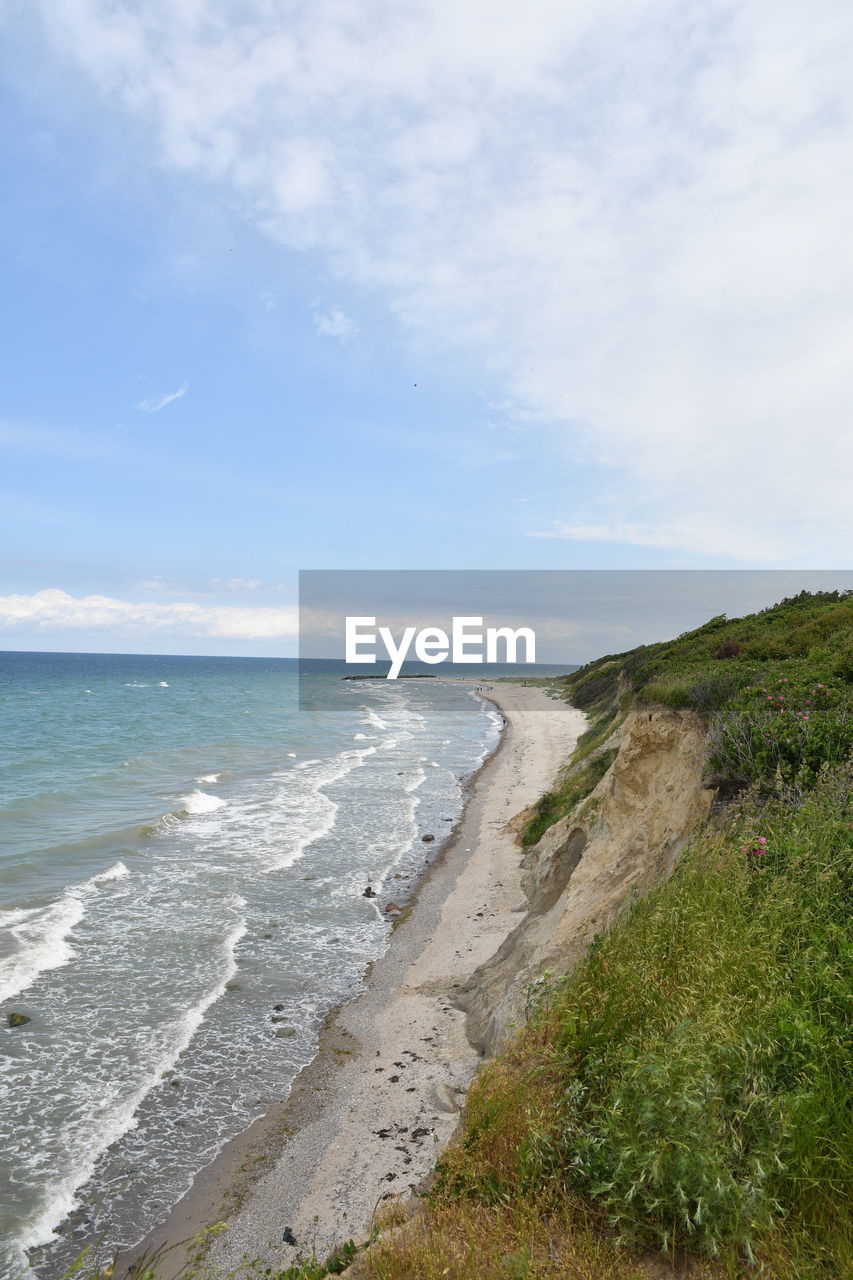 VIEW OF BEACH AGAINST SKY